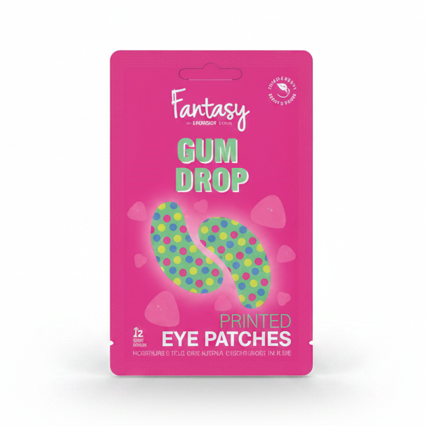 Gum Drop Printed Eye Patches - 2 Pairs