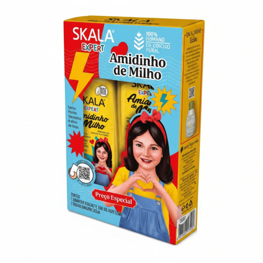 Amidinho de Milho Shampoo & Conditioner Set 325ml + 325ml