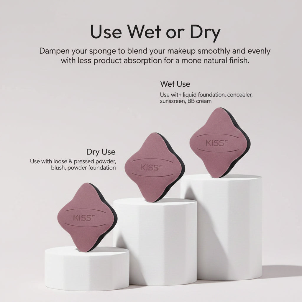 Velvet Cloud Makeup Sponge Puff -1pcs