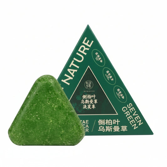 Green Tea Solid Shampoo Bar - 60g