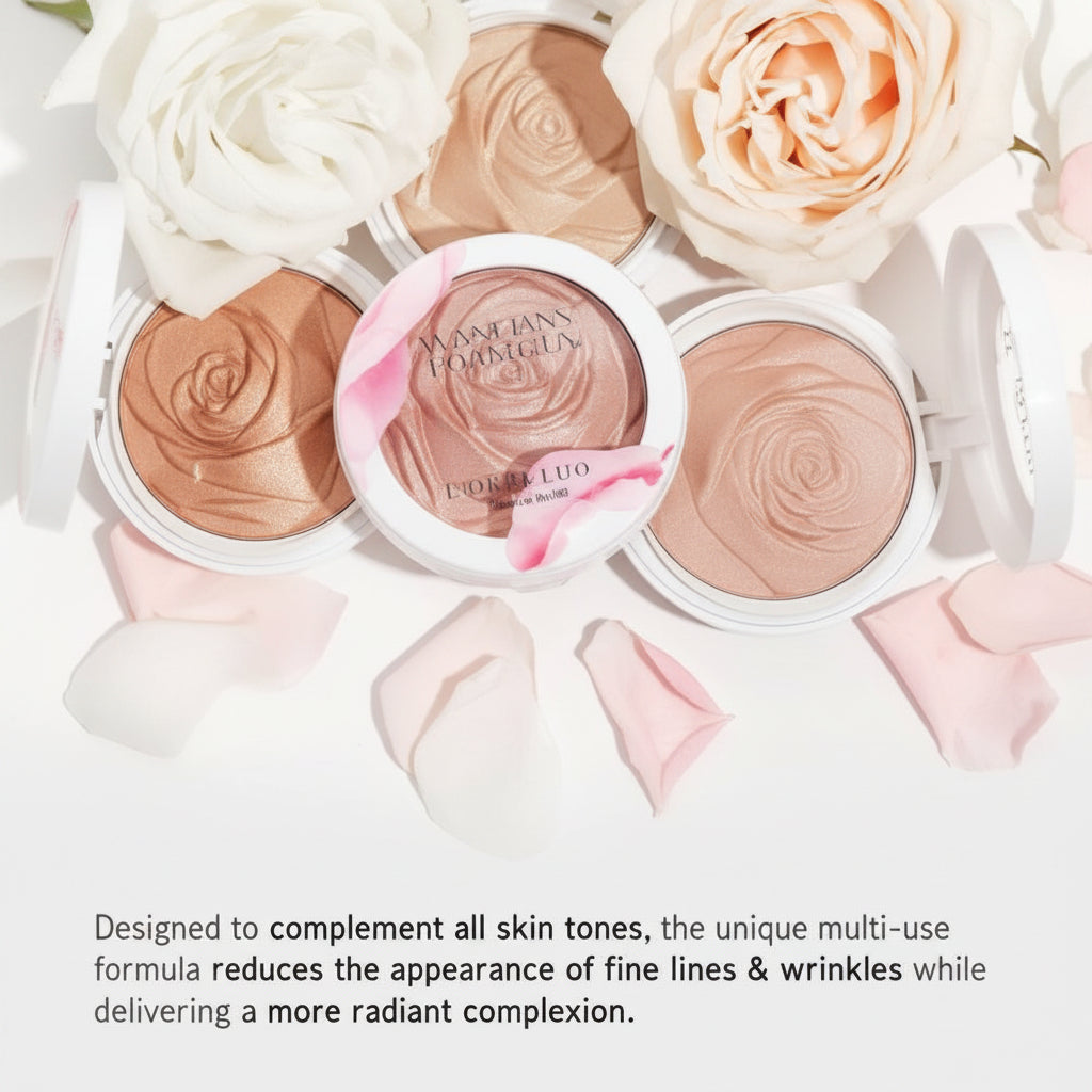 Rosé All Day Highlighter Blush Face Powder -9.2g