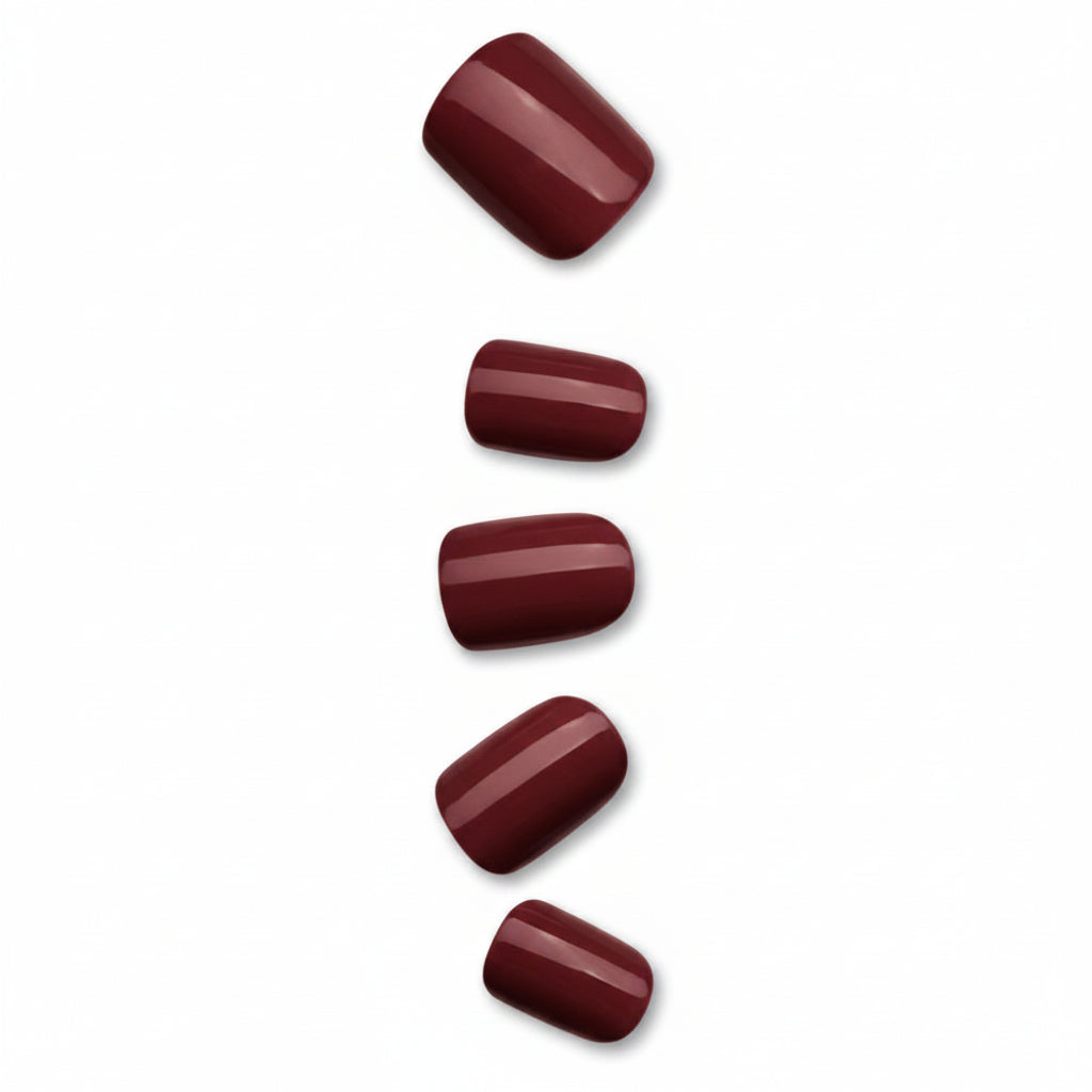 Color Press-On Nails -30pcs