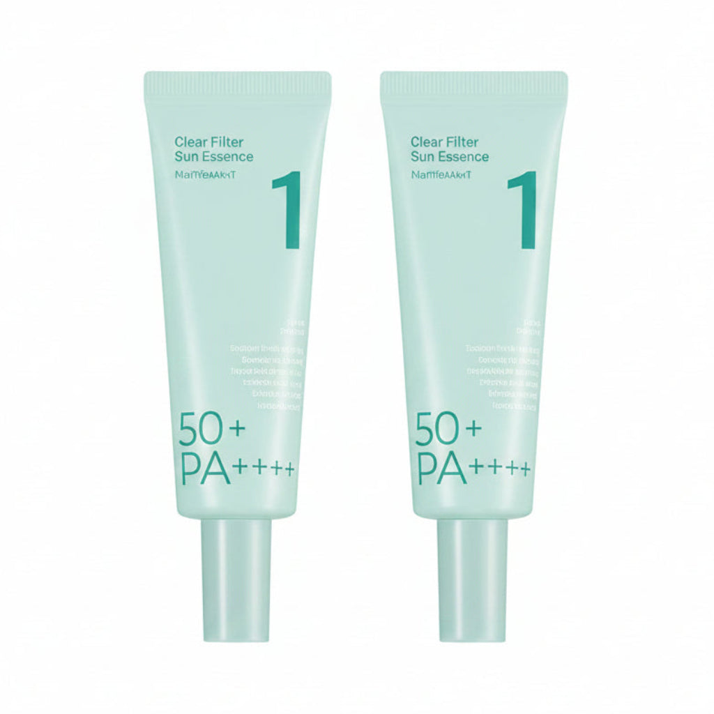 No.1 Clear Filter Sun Essence SPF50+ PA++++ Duo Set - 2×50ml