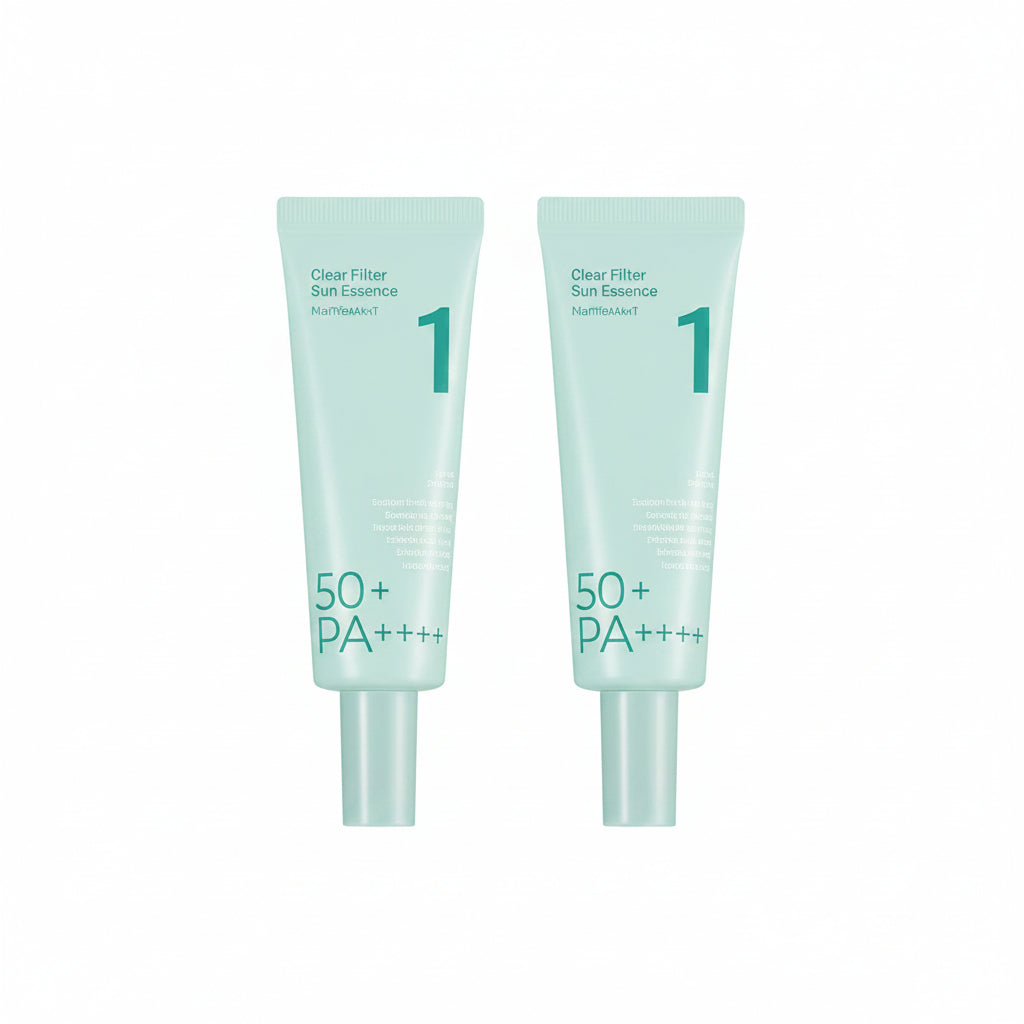 No.1 Clear Filter Sun Essence SPF50+ PA++++ Duo Set - 2×50ml