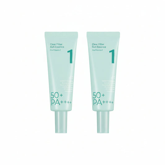 No.1 Clear Filter Sun Essence SPF50+ PA++++ Duo Set - 2×50ml