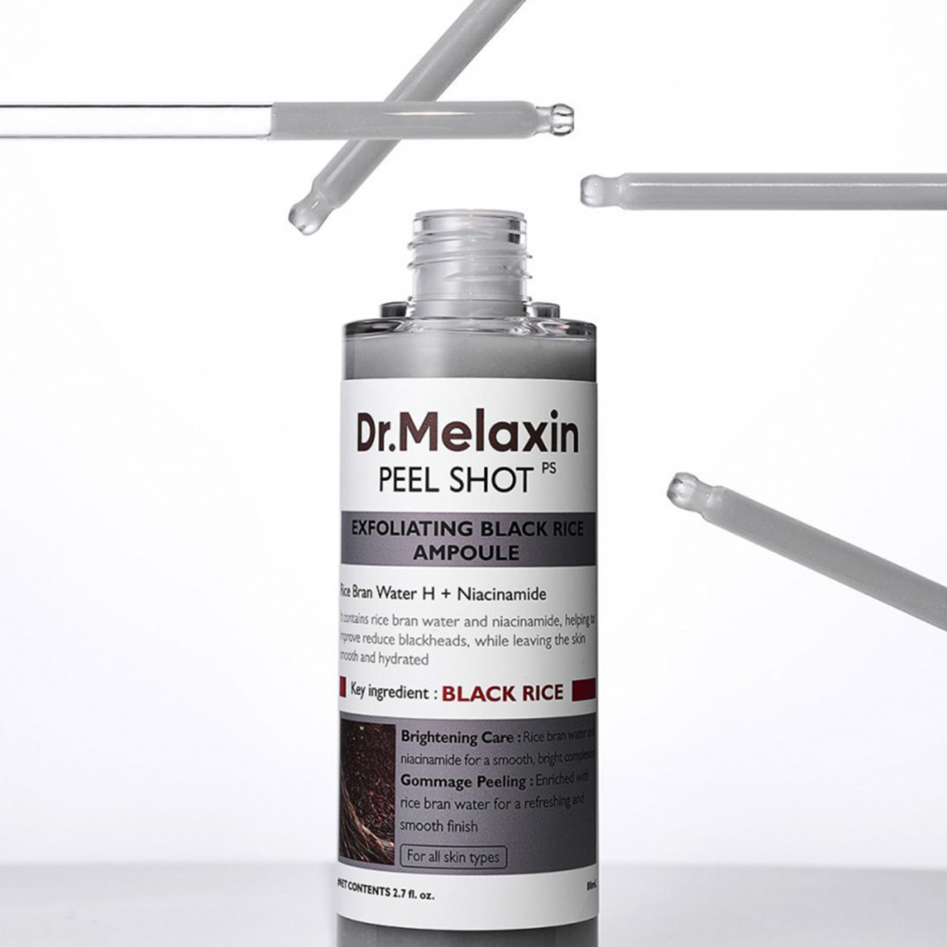 Peel Shot Exfoliating Black Rice Ampoule - 80ml