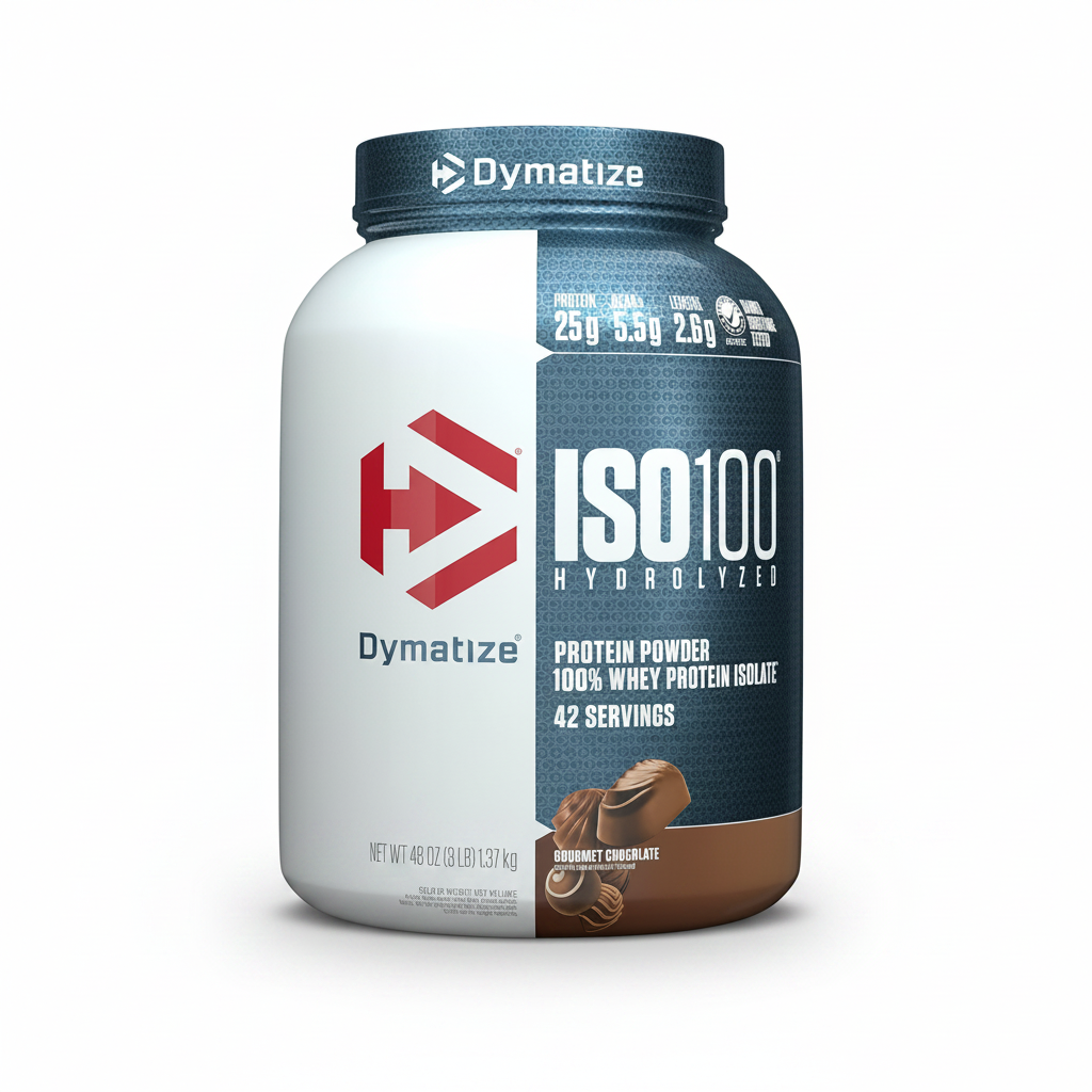 DYMATIZE ISO100 Hydrolyzed Whey Protein – Gourmet Chocolate (5 lb)
