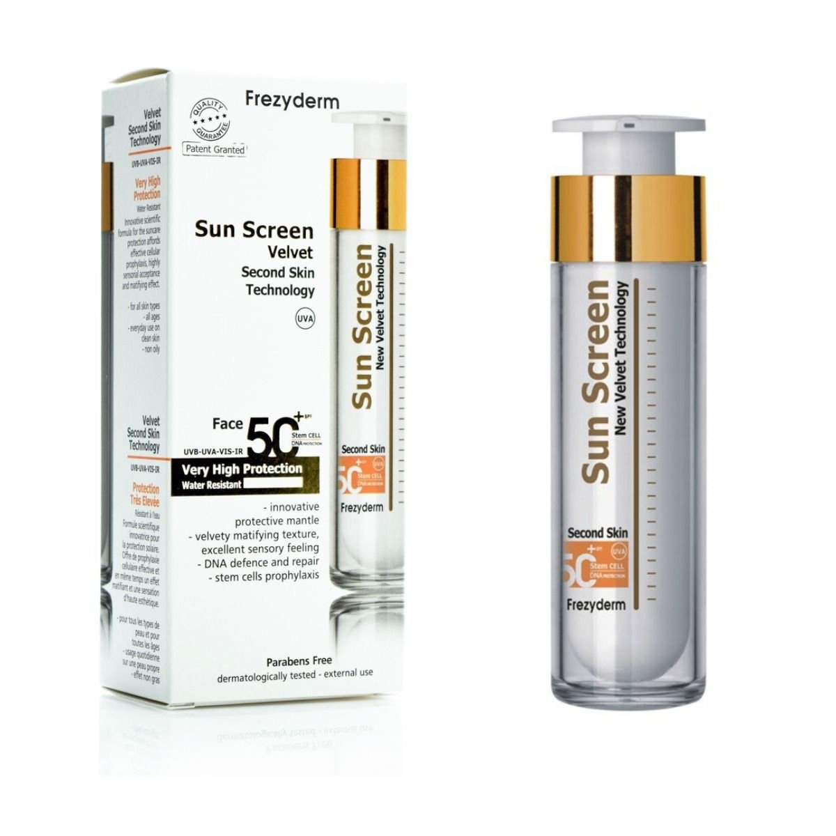 Sun Screen Velvet Face SPF50+ -50ml