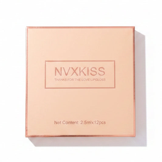 NVXKISS Lip Gloss Set - 12pcs x 2.5ml