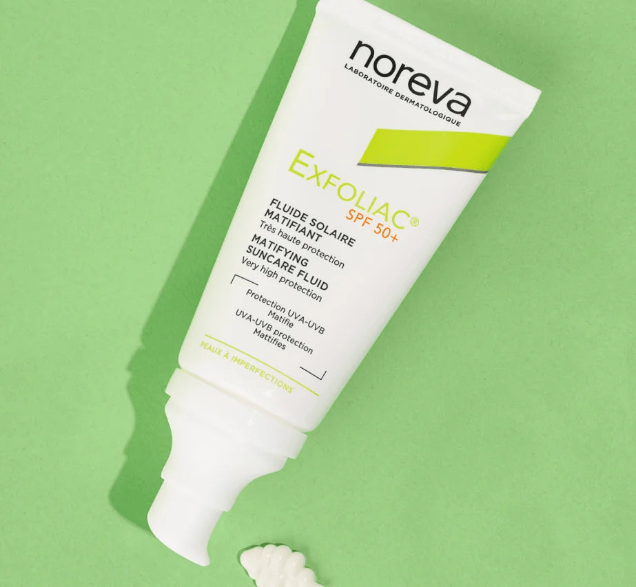 Exfoliac SPF50+ Mattifying Sun Fluid - 40ml
