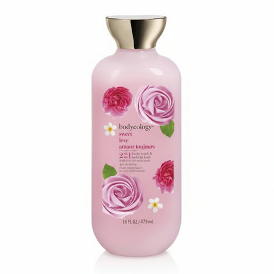 2 in 1 Body Wash & Bubble Bath Sweet Love -473ml