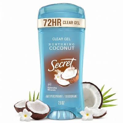 Coconut Clear Gel Antiperspirant Stick - 73g
