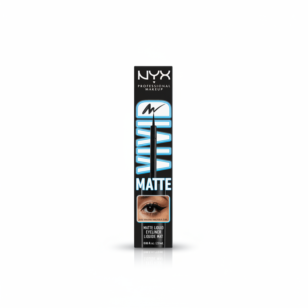 Vivid Matte Liquid Liner Black -2ml