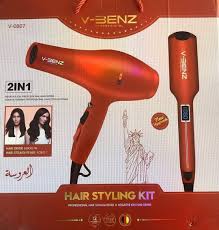 Hair Straightener & Waver Bridal Set -2pcs