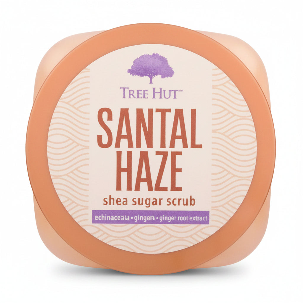 Shea Sugar Body Scrub Santal Haze -510g