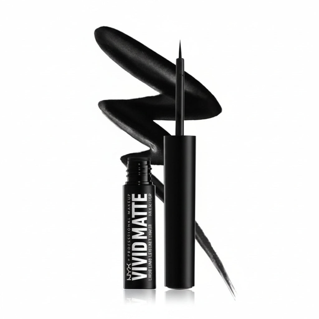 Vivid Matte Liquid Liner Black -2ml