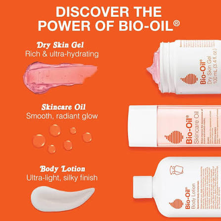 Skincare Set For Scars, Stretch Marks & Dry Skin -3pcs