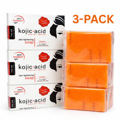 Kojic Acid Soap Brightening Bar Cleanser -3x65g