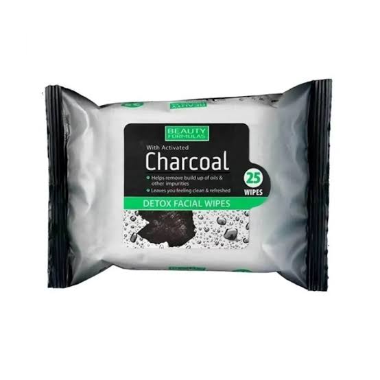 Charcoal Cleansing Wipes -25pcs