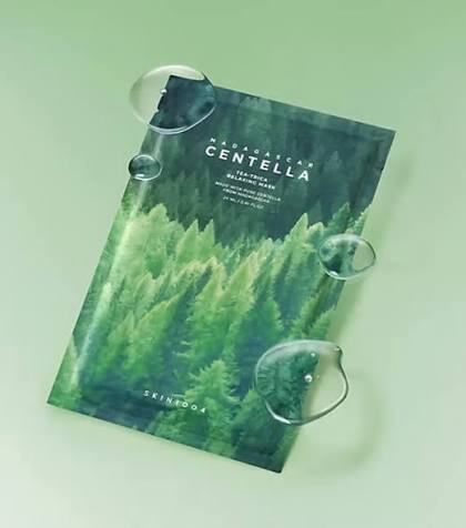 Madagascar Centella Tea-Trica Relaxing Mask -24ml