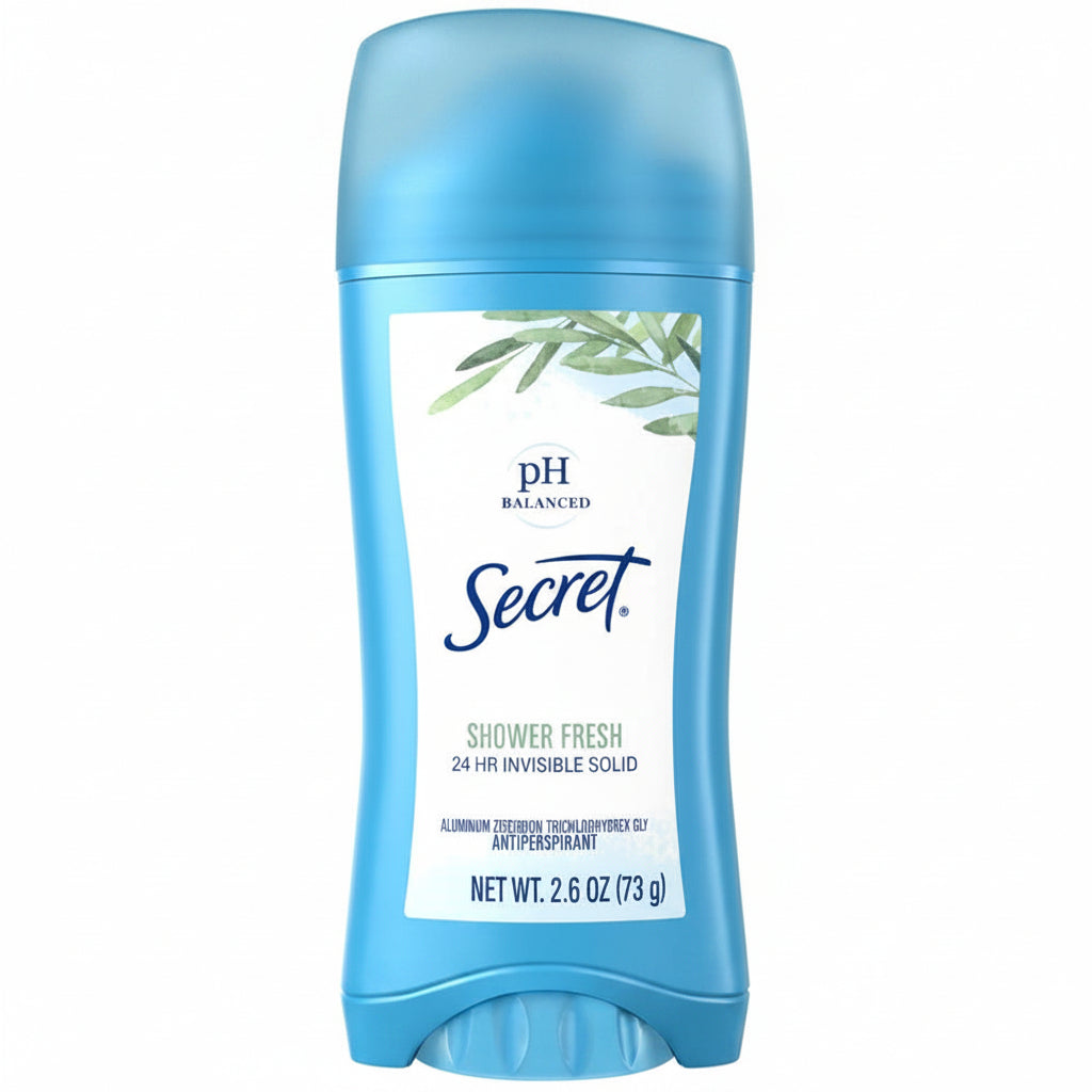 pH Balanced Shower Fresh Invisible Solid Antiperspirant -73g