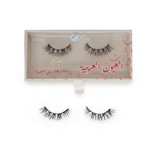 False Eyelashes Rose 2pcs