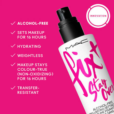 MAC Fix Stay Over Makeup Setting Spray - 100 ml | Asrarco Store