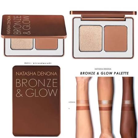 Mini Bronze & Glow Face Palette