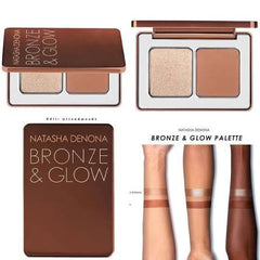 Mini Bronze & Glow Face Palette