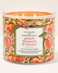 Peach Blossom & Nectar 3-Wick Candle -411g