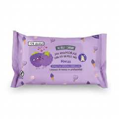Blackberry Hydroalcoholic Wet Wipes 70% Alcohol