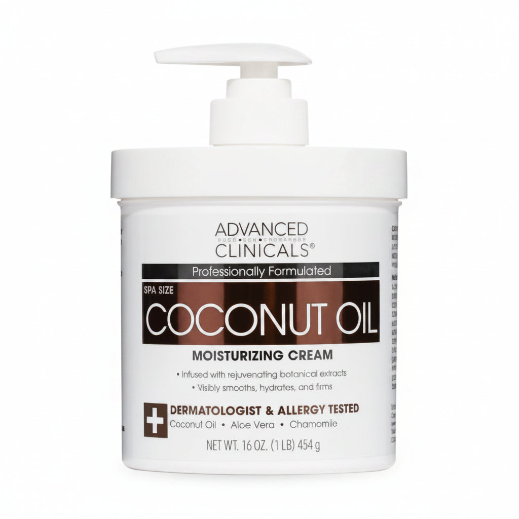 Coconut Oil Moisturizing Cream -454g