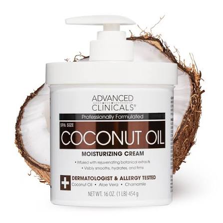 Coconut Oil Moisturizing Cream -454g