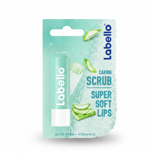Caring Scrub Aloe Vera Lip Balm - 4.8g