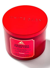 Strawberry Pound Cake 3-Wick Candle -411g