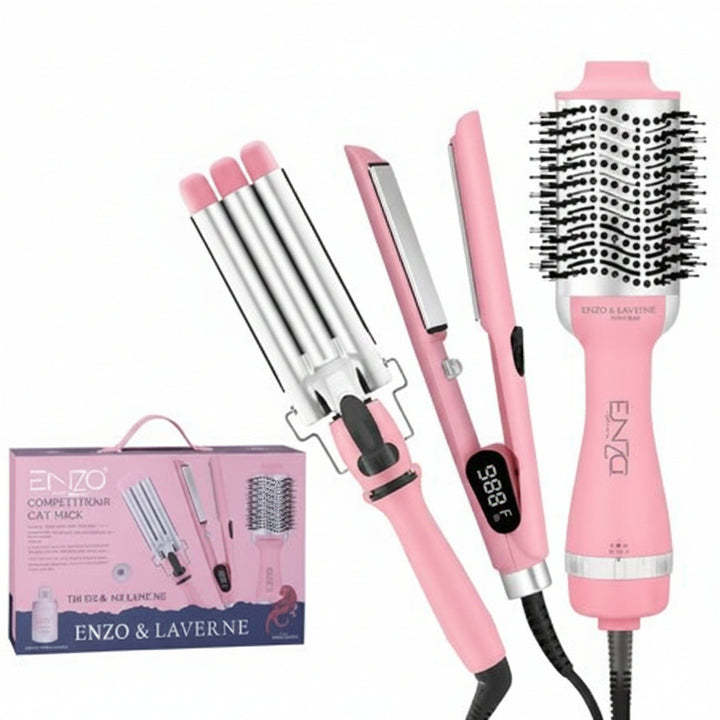 Hair Styling Set Pink