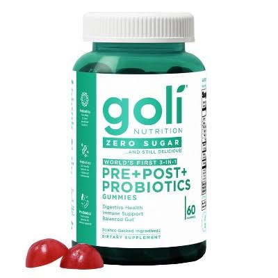 Pre + Post Probiotics Sugar Free Gummies - 60pcs