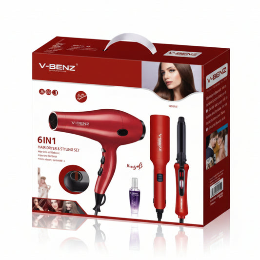V-Benz 5-in-1 Bridal Hair Styling Set -5pcs