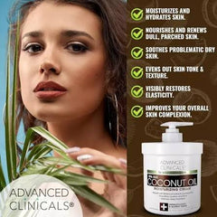 Coconut Oil Moisturizing Cream -454g