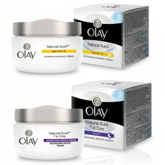 Natural White Day + Night Cream Set -2pcs x 50ml