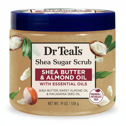 Shea Sugar Scrub Shea Butter & Almond Oil -538g