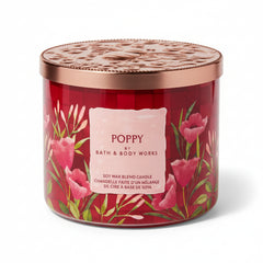 Poppy 3-Wick Candle -411g