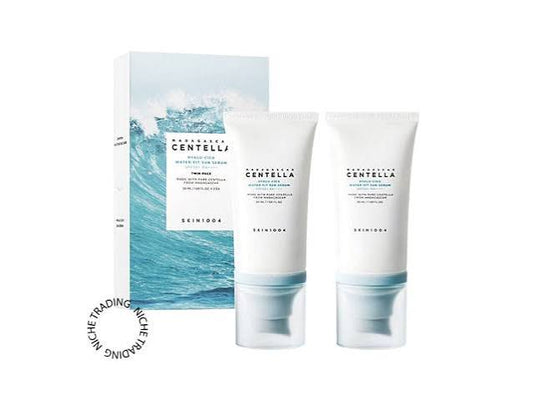 Madagascar Centella Hyalu-Cica Water-Fit Sun Serum Twin Pack -2x50ml