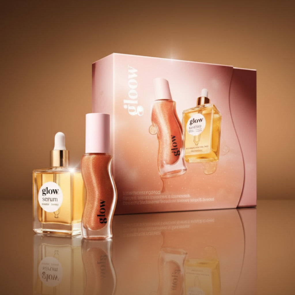 Glossy & Glazed Hair & Lip Oil Set