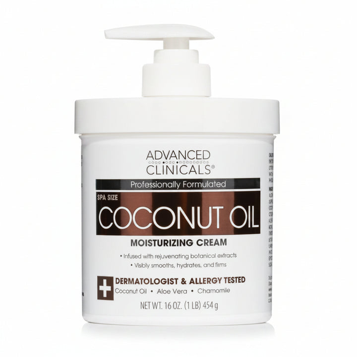 Coconut Oil Moisturizing Cream -454g