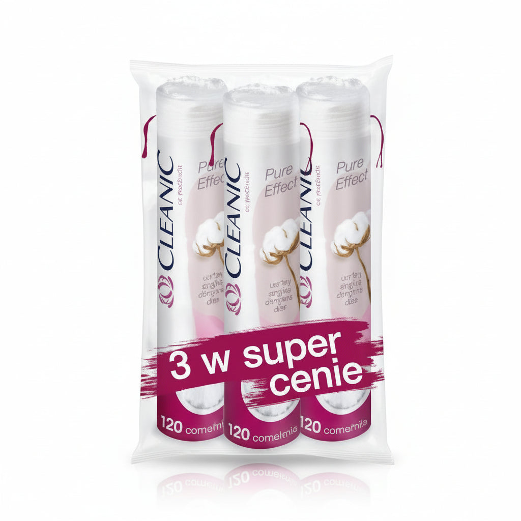 Cotton Pads Set - 3x80 Pieces