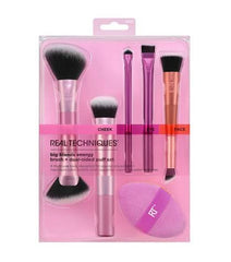 Big Blends Energy Brush + Dual-Sided Puff Set -6pcs
