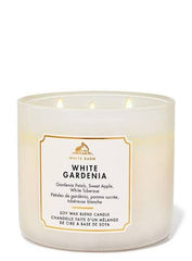 White Gardenia 3-Wick Candle -411g