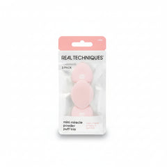 Mini Powder Makeup Puff Trio -3pcs
