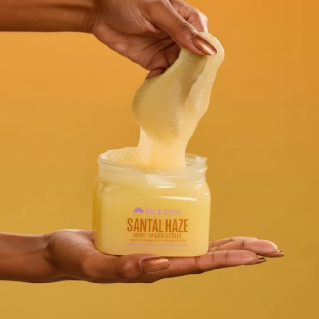 Shea Sugar Body Scrub Santal Haze -510g